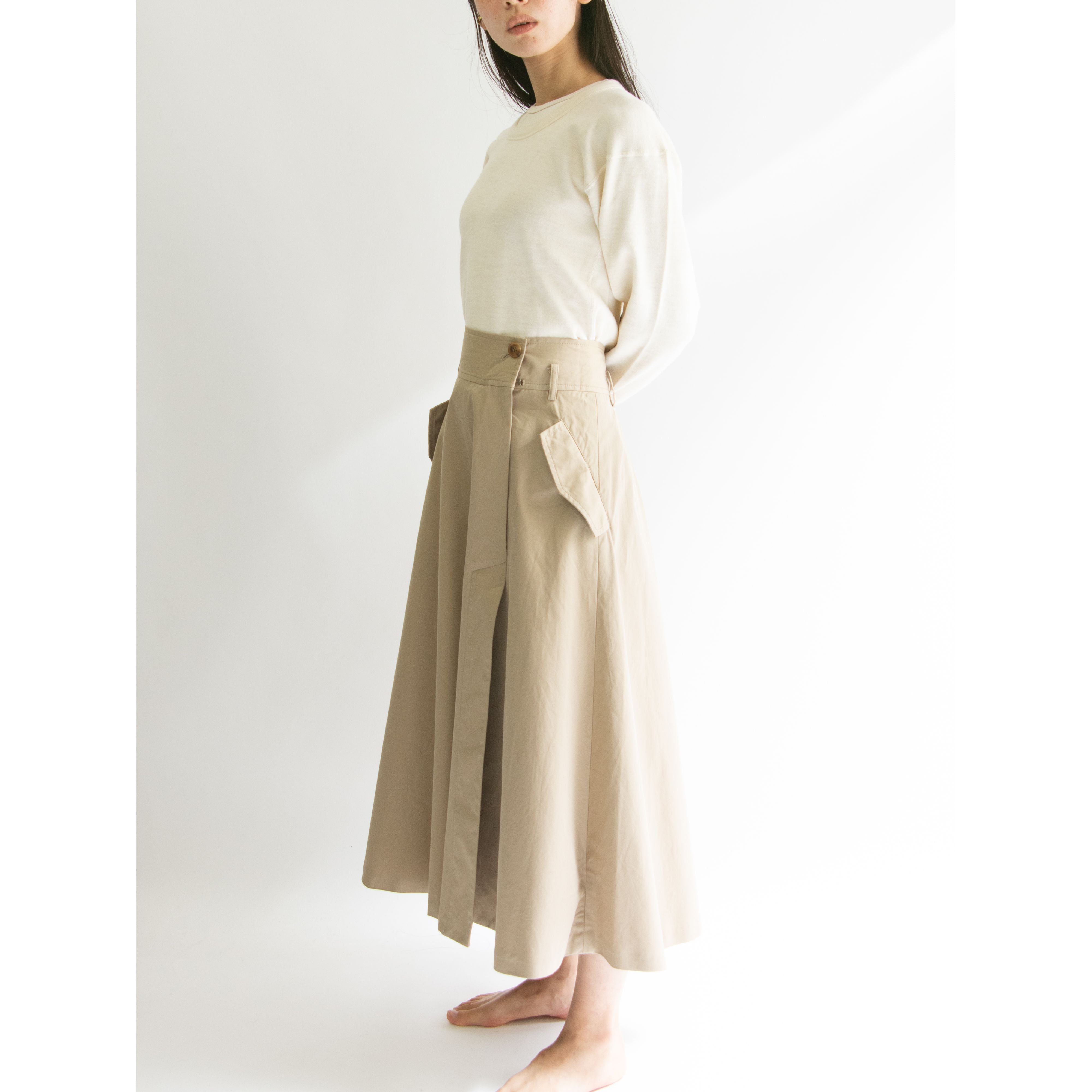 KEITA MARUYAMA】Made in Japan 100% Cotton Military Skirt（ケイタ ...