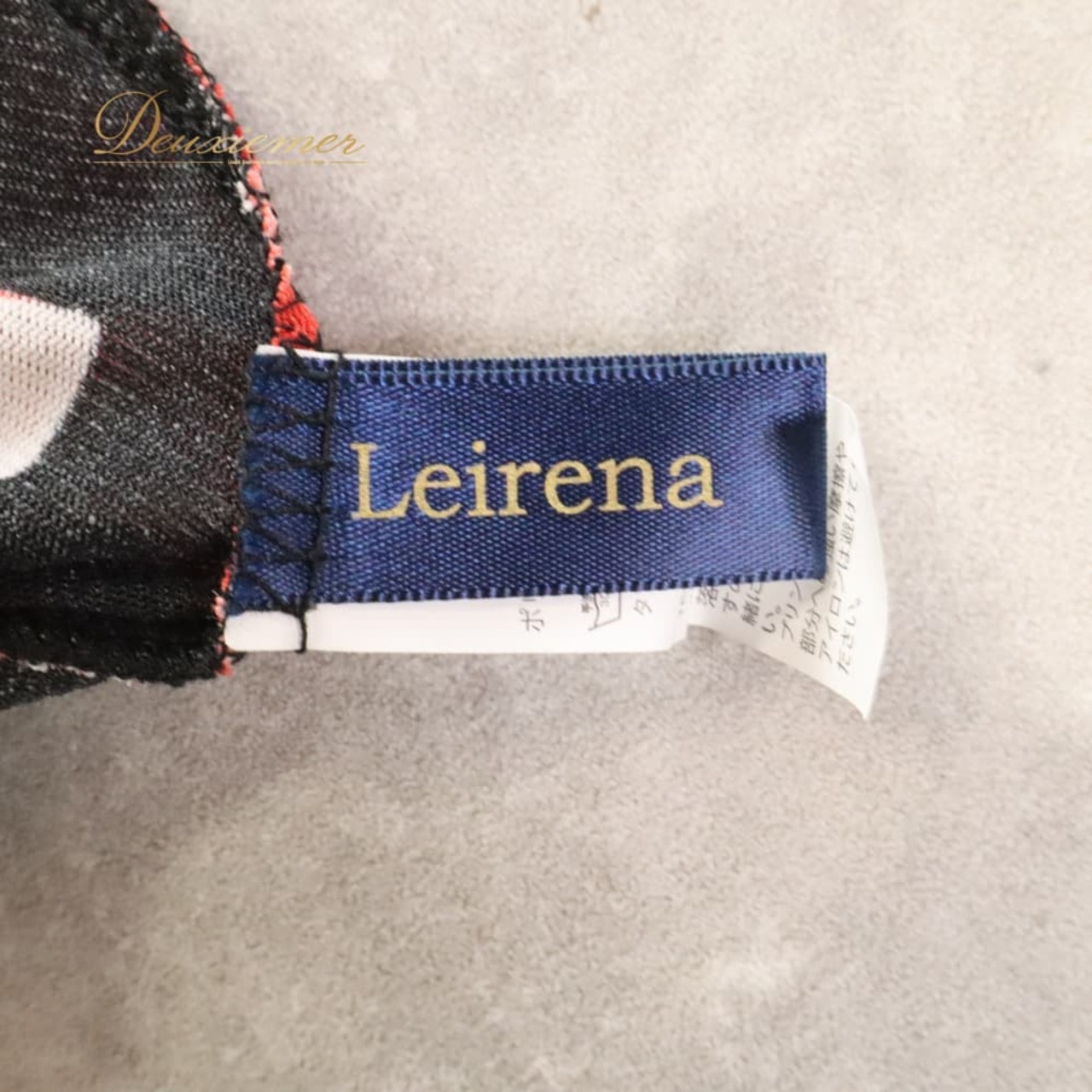 社交ダンス 衣装 Leirena レイリーナ スカート レッスンウェア ブラック系 花柄 植物柄 アシンメトリー レッド系 グリーン系 ホワイト系 黒 赤 白 緑 華やか 鮮やか かわいい おしゃれ 上品 大人っぽい ダンス 練習 レッスン ダンス衣装 練習着 社交ダンス衣装