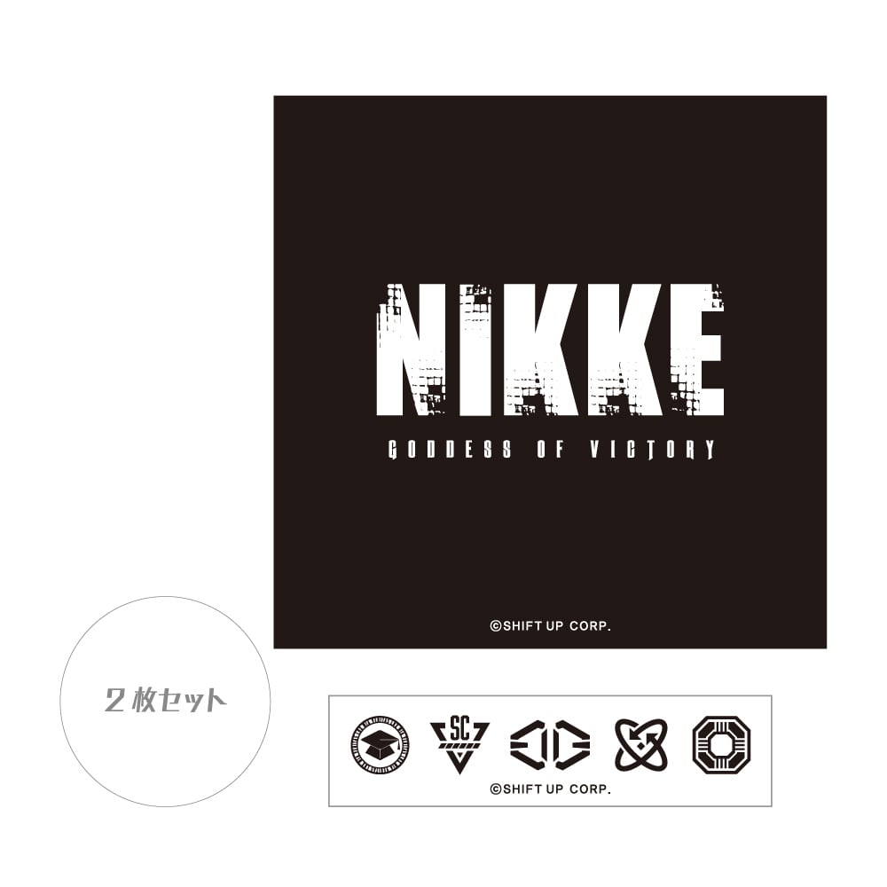 勝利の女神：NIKKE』 ロゴステッカー タイトルロゴ | あるじゃんマーケット
