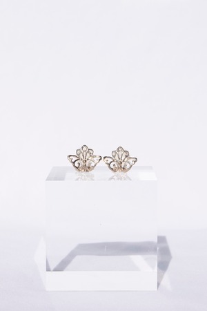 K10 Butterfly Earrings 10金蝶々イヤリング