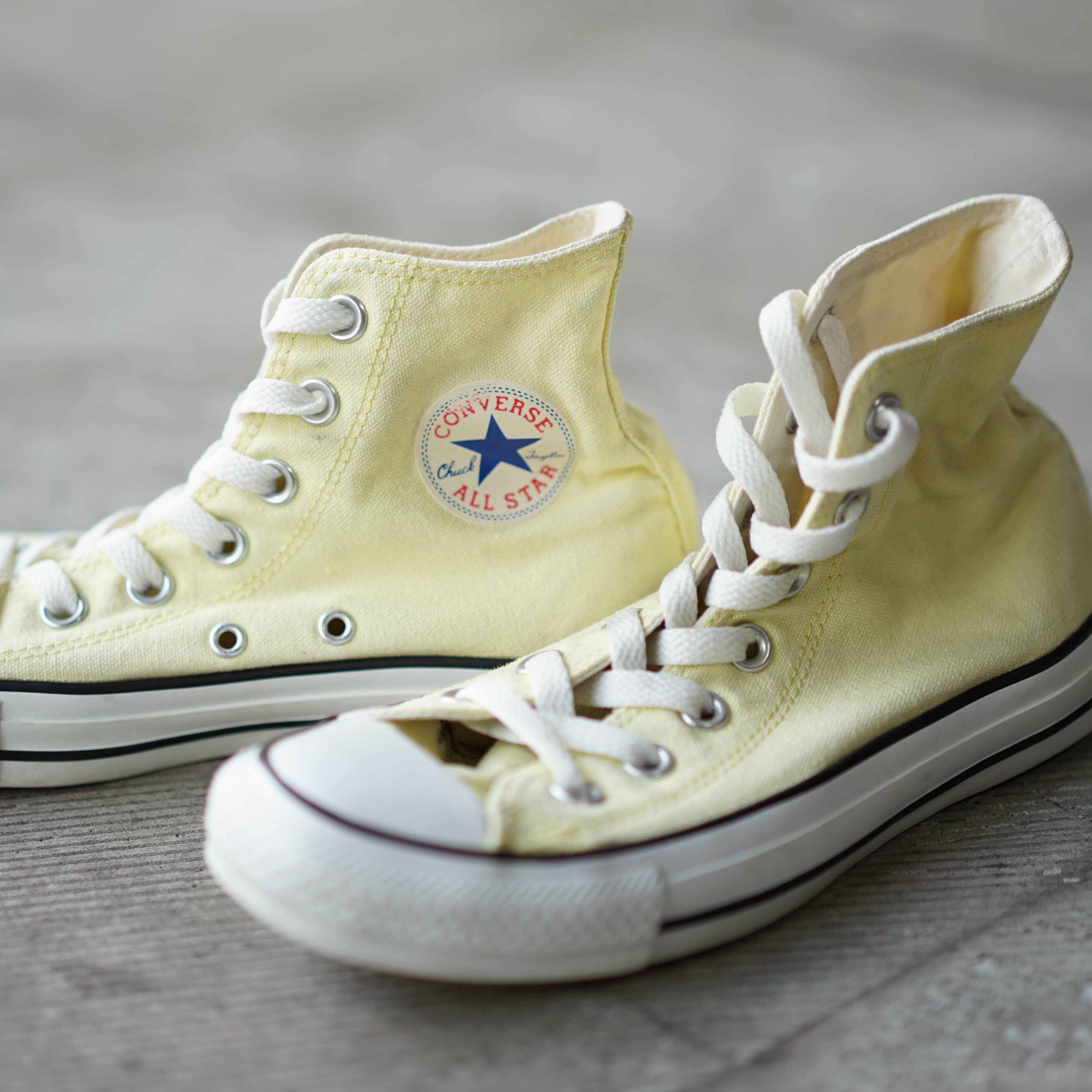 コンバース converse ハイカット スニーカー(レモンイエロー)