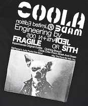 【先行販売】COOLA DOGGYフォトプリントラグランスリーブTシャツ (BEIGE) CQ-48024