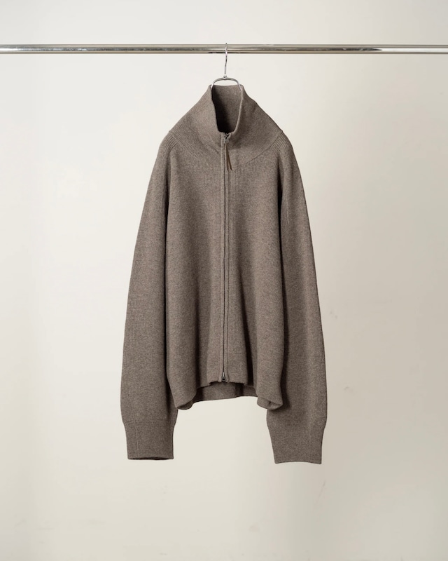 ANCELLM / DRIVERS KNIT (BROWN)