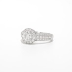 ダイヤモンド デザインリング pt950 / IF / D / 3EX / 1.000ct / 1.000ct