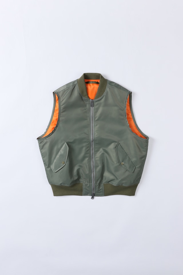 The DUFFER N NEPHEWS / CUT OFF FLIGHT VEST The DUFFER N NEPHEWS / CUT OFF FLIGHT VEST