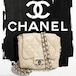 シャネル:ミニマトラッセWチェーンショルダーバッグ/3つマチ/ライトベージュ/Chanel/minimatelassechainshoulderbag