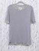 【名作】Maison Martin Margiela 14 メゾン マルタン マルジェラ ⑭ ユニセックス インサイドアウト 半袖 ボーダー カットソー Tシャツ 44