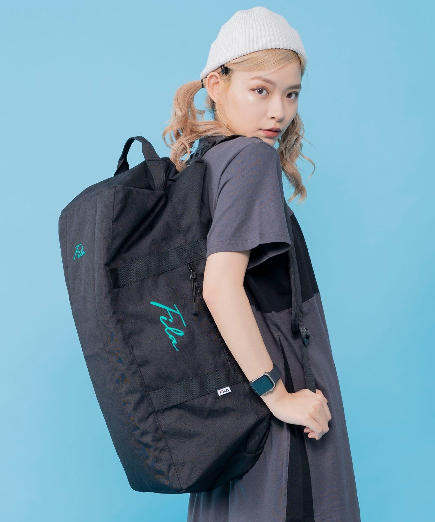 Malbonユニセックス 衣類バッグ キャリー付 韓国デザイン 大容量 即購入可 Malbonユニセックス 衣類バッグ キャリー付 韓国デザイン 大容量