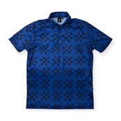 MIZUNO GOLF ミズノ ゴルフ 半袖 ドライ ポロシャツ サイズ L /メンズ/ブルー/スポーツ