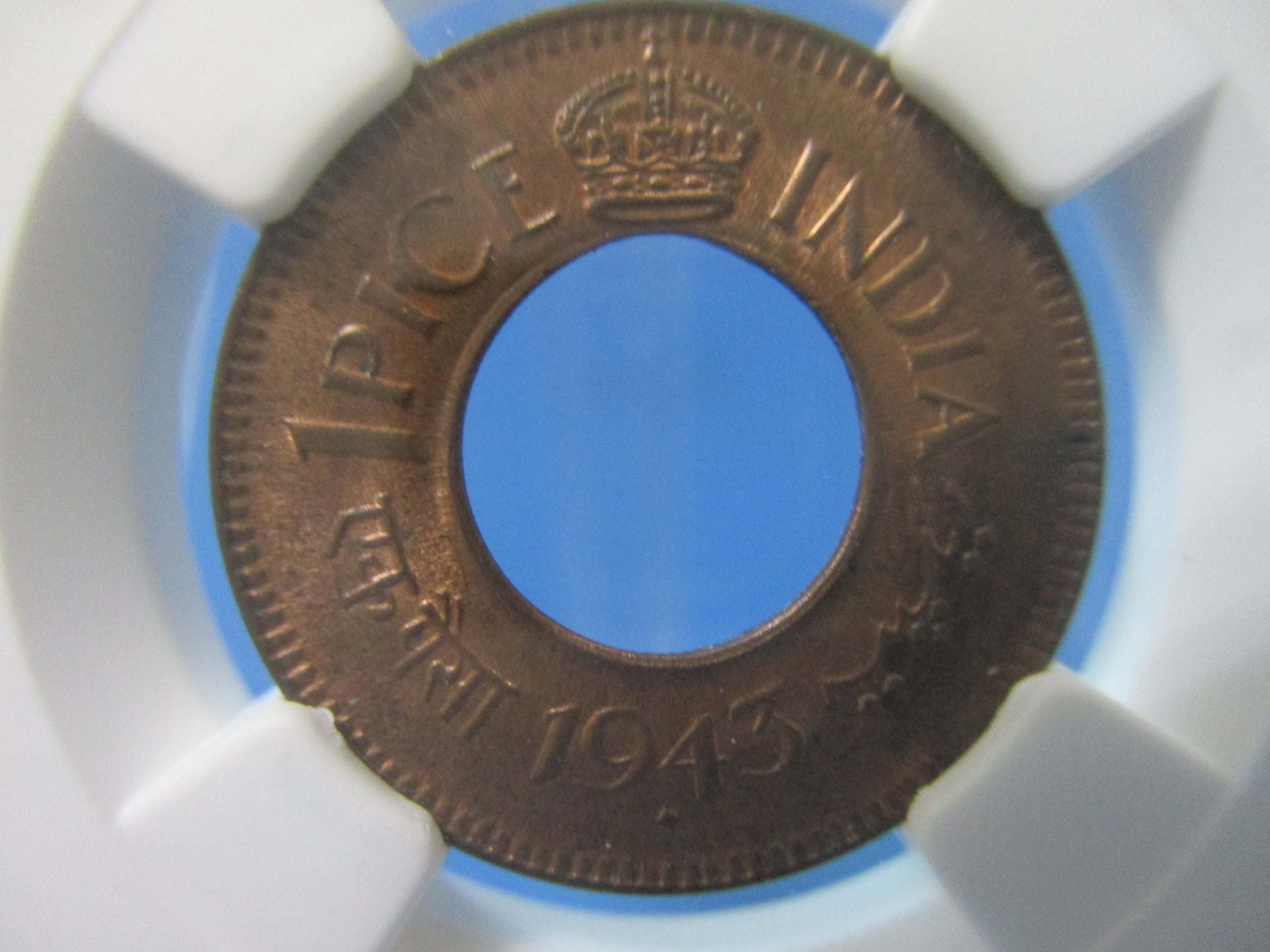 絵銭 鏡屋銭☆古鋳／やや厚肉／鏡職人／面子銭／玩具銭／縁起銭