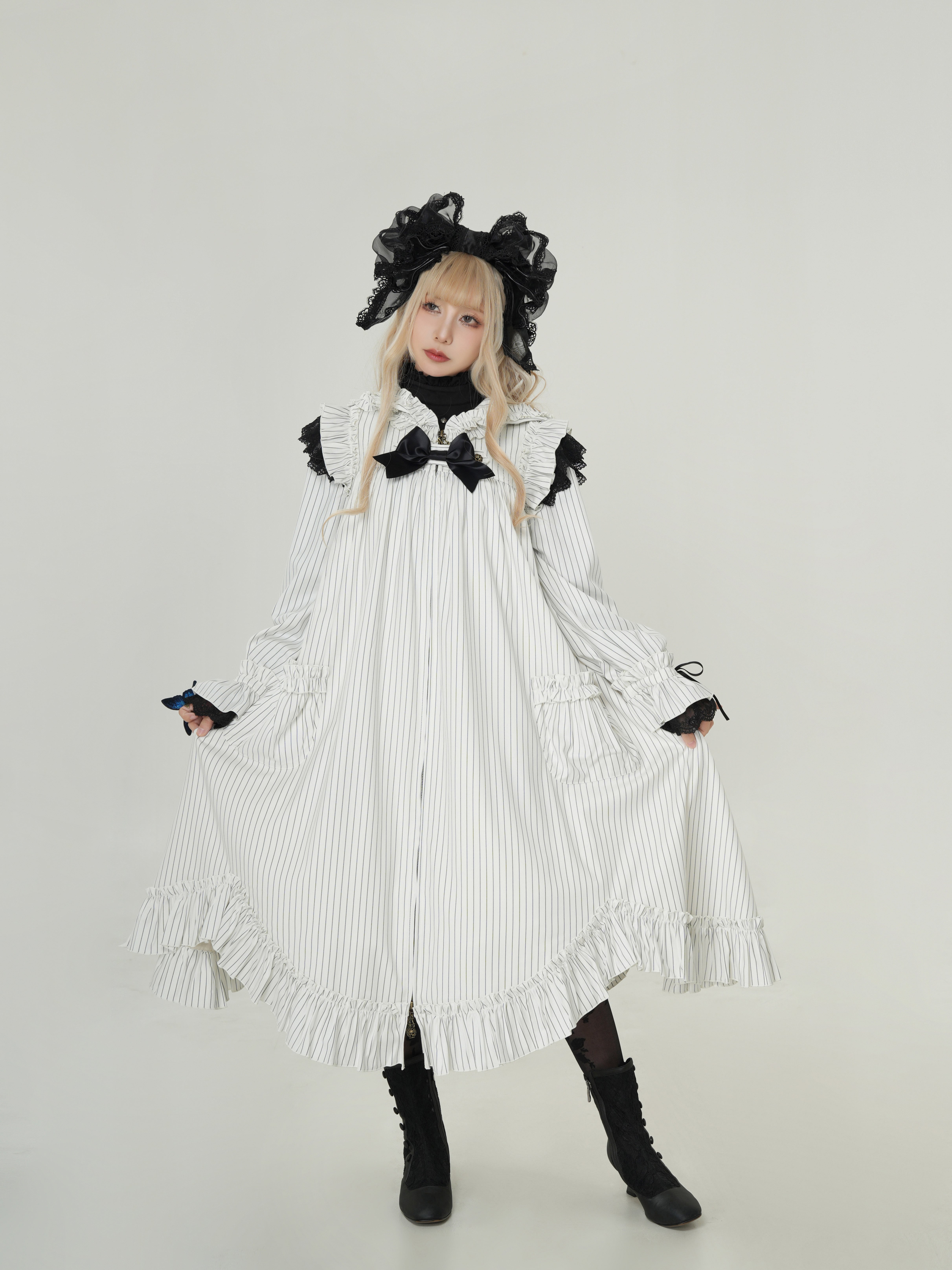 【新品未使用】星箱works ラ・ダリア・ノワールセパレートワンピース 0b5307606fe0dc13d7a10f0898b90f