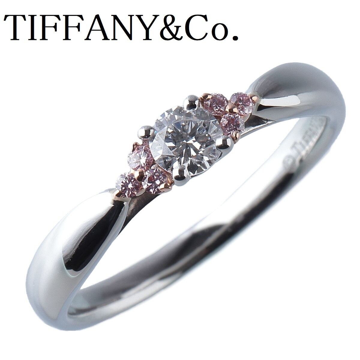 ティファニー TIFFANY＆CO ハーモニー ウエディングリングPt950 #14 Pt950 ジュエリー