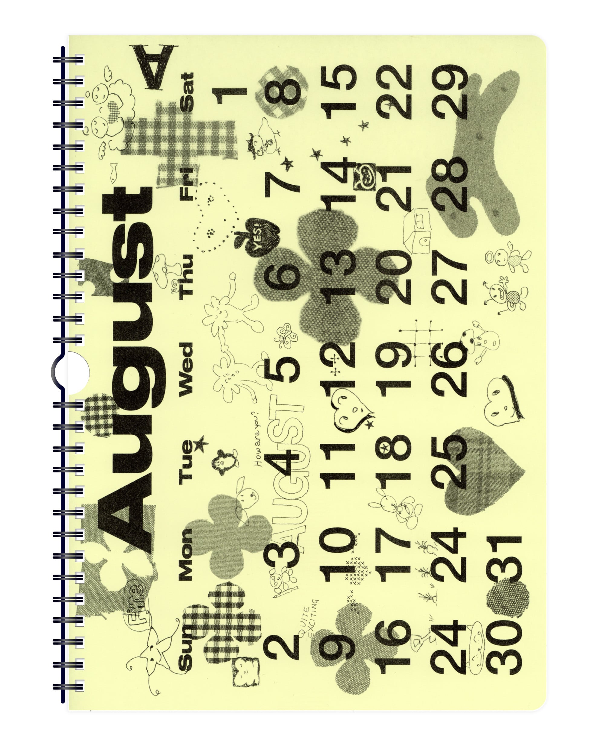 opnner Risograph Calendar 2026 | opnner