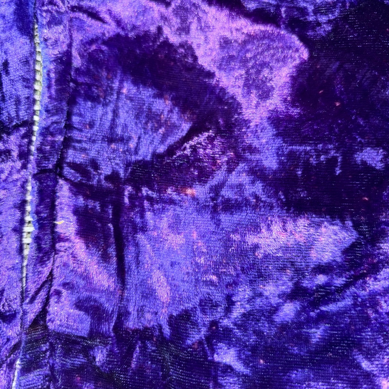 vintage 1980’s purple velvet KOREA souvenir jacket