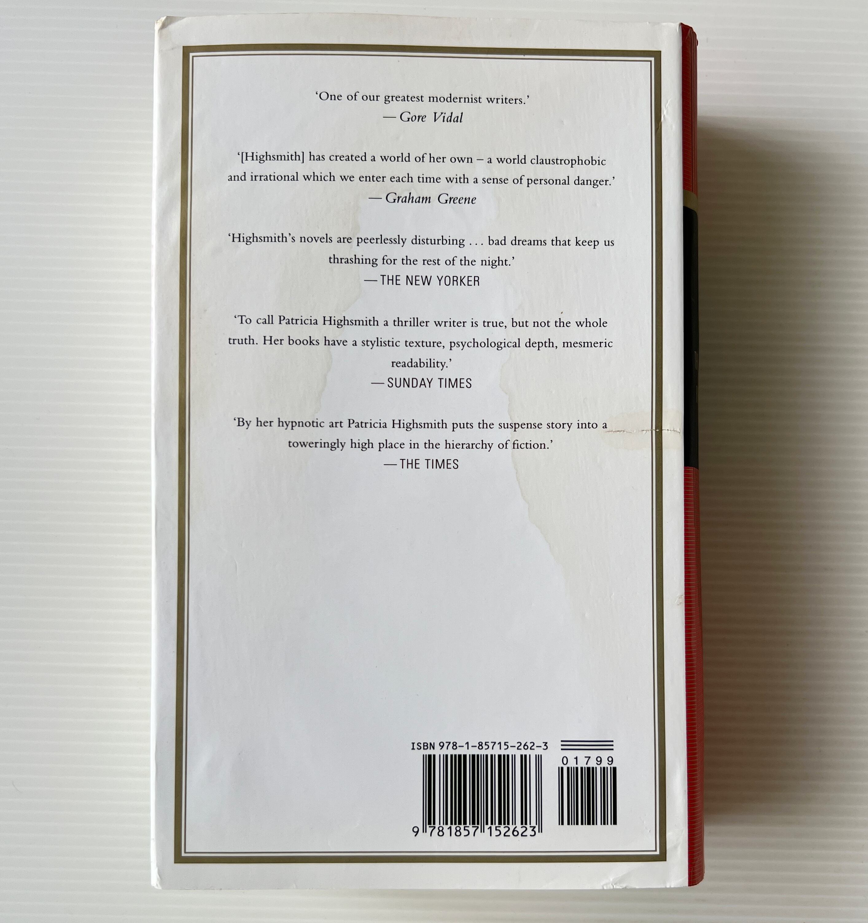 The Talented Mr. Ripley, Ripley Under Ground, Ripley's Game 太陽がいっぱい、贋作、アメリカの友人 / Patricia Highsmith パトリシア・ハイスミス / Everyman's Library