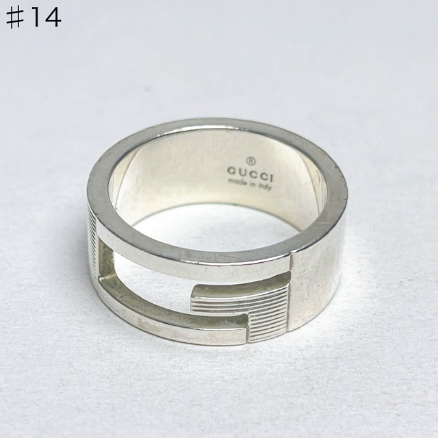 2673 グッチ サンチュール ベルト ワイド バングル ブレスレット 925 