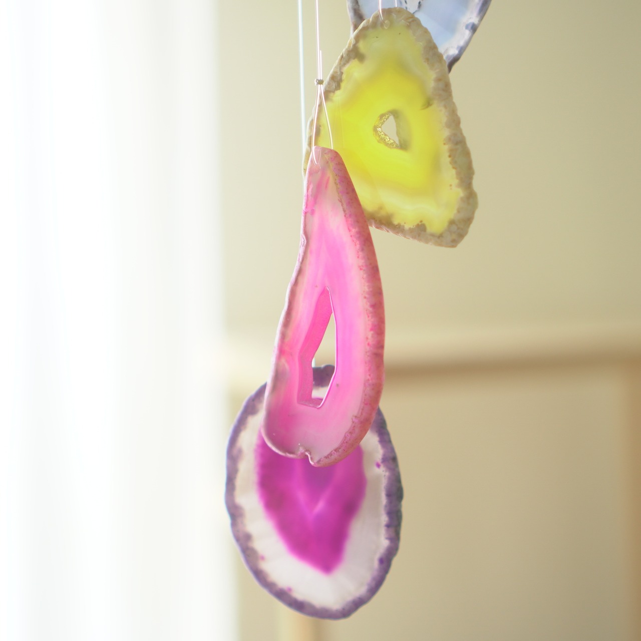 Moonlit Night 04 - アゲートヒーリングチャイム / Agate Sun Catcher Wind Chime 806