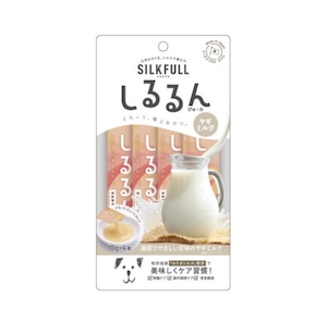 SILKFULL(シルクフル)】犬用 しるるんピューレ ヤギミルク