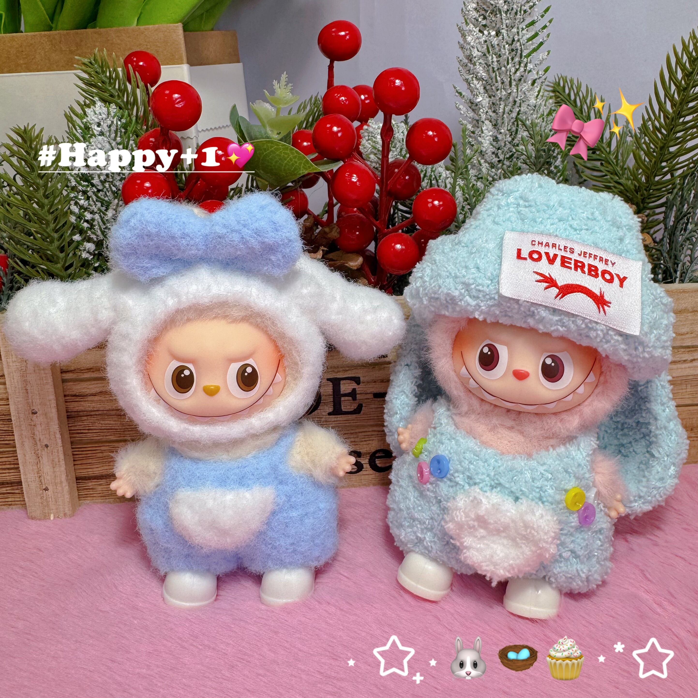もふもふたれ耳うさぎ服！ピンク＆ブルー2色♡ラブブ4.0 こだわり衣装