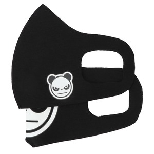 【HIPANDA ハイパンダ】スモールロゴ フェイスカバー マスク SMALL LOGO FACE COVER MASK / BLACK / Mサイズ・Lサイズ