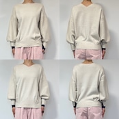 やわもち2wayバイカラーカフknit/エクリュ