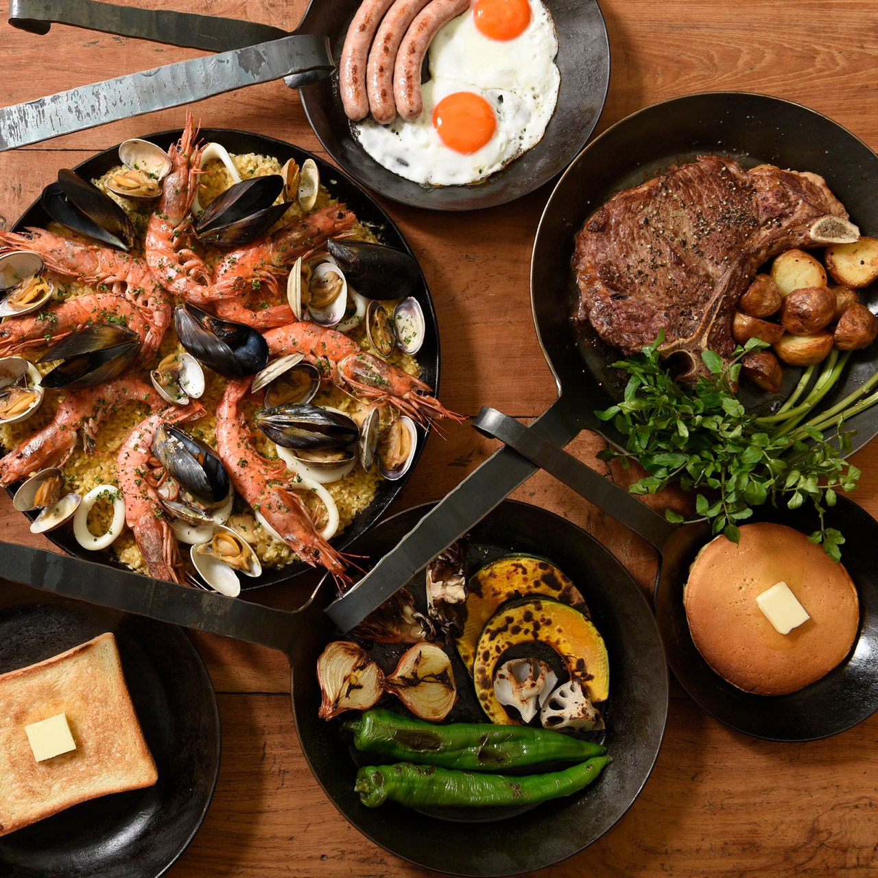 ターク　クラシックフライパン　7号　32