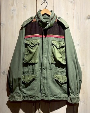 【a.k.a.C.a.k.a vintage】“DENIM & SUPPLY RALPH LAUREN” Switching Design M-65 Field Jacket