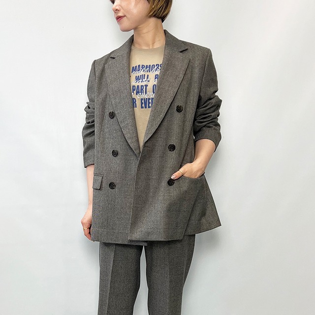 marmors マルモア double talored jacket 0226305072 2026秋冬新作 [送料無料]