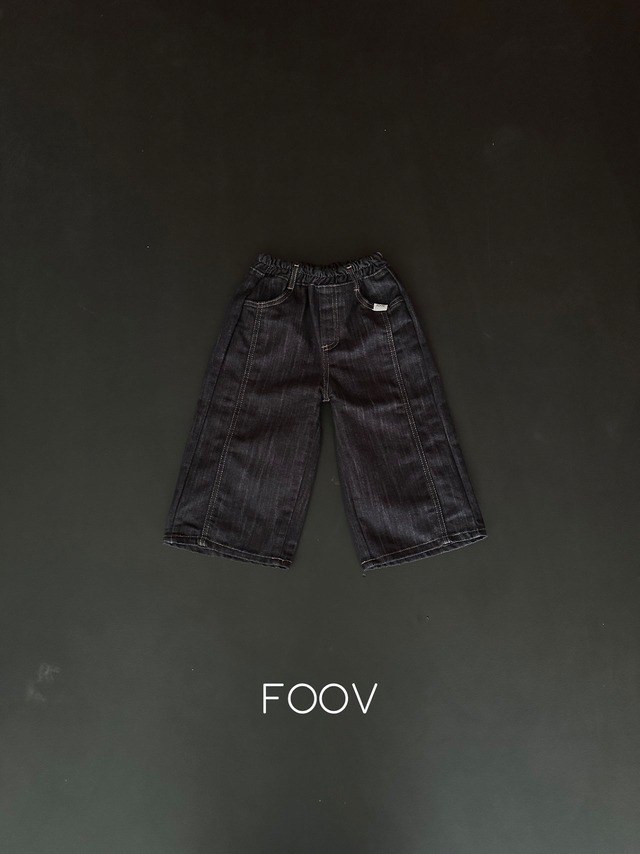 【予約】※foov  non fade denim /S-JM