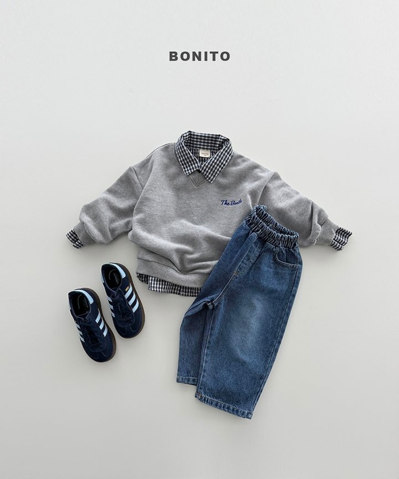 【取寄/韓国直送】BONITO 26/AT ブイネックMTM｜夏服｜韓国子供服