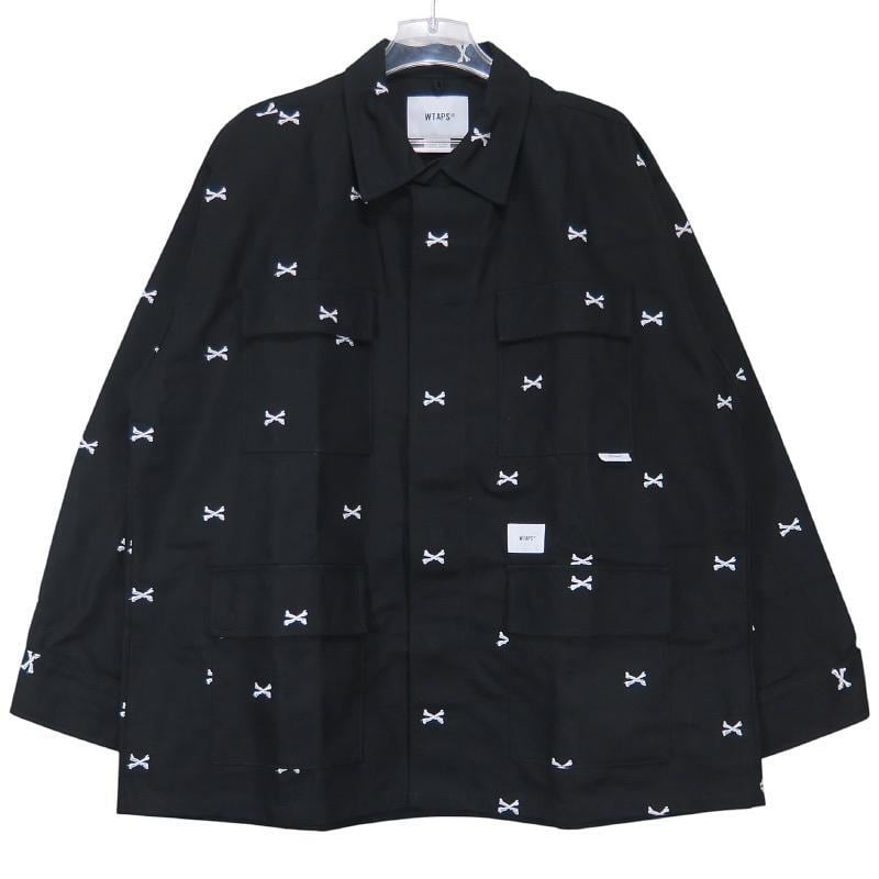 WTAPS 22SS JUNGLE 01/LS/COTTON.OXFORD.TEXTILE 221WVDT-SHM02 サイズ