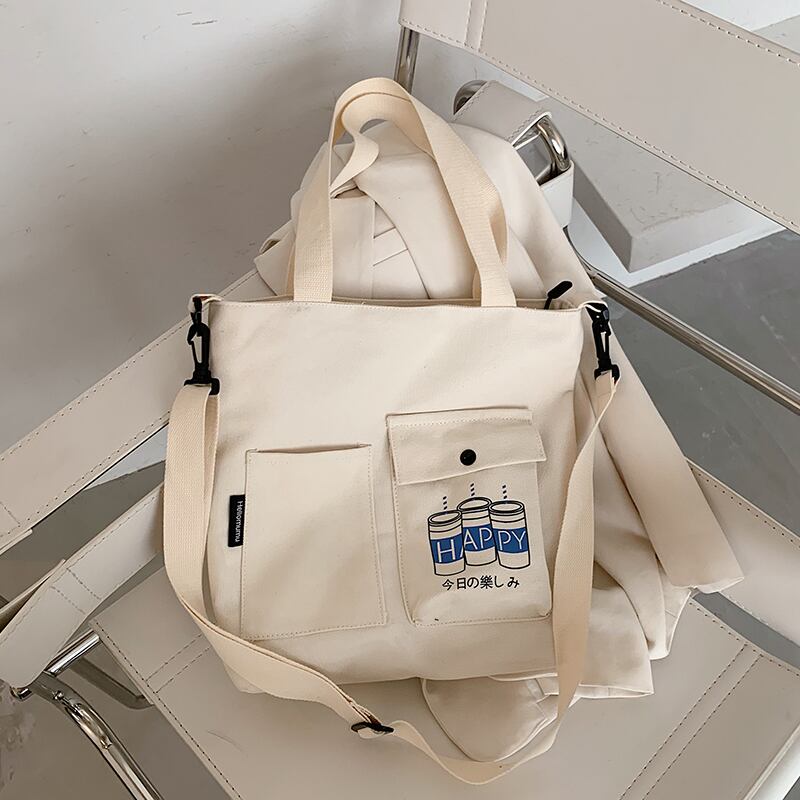 キャンバスワンショルダーラージバッグメス2020ワイルドメッセンジャーバッグネットレッド大容量トートバッグの新しい流行のファッションバージョン 手作りハンドバック10020574681