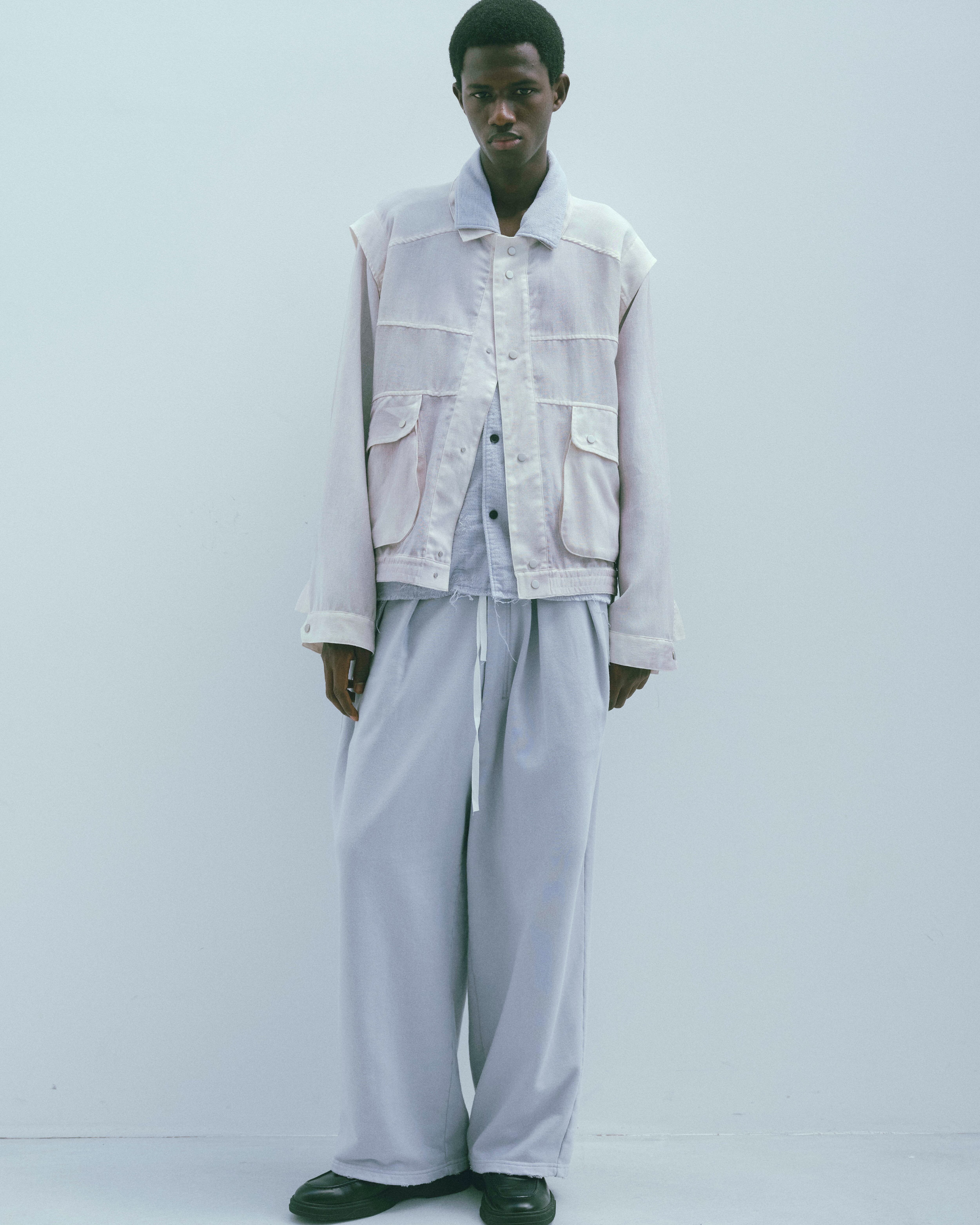 Ancellm / TUCK SWEAT PANTS/ ANC-PT67 / アンセルム タックスウェット 