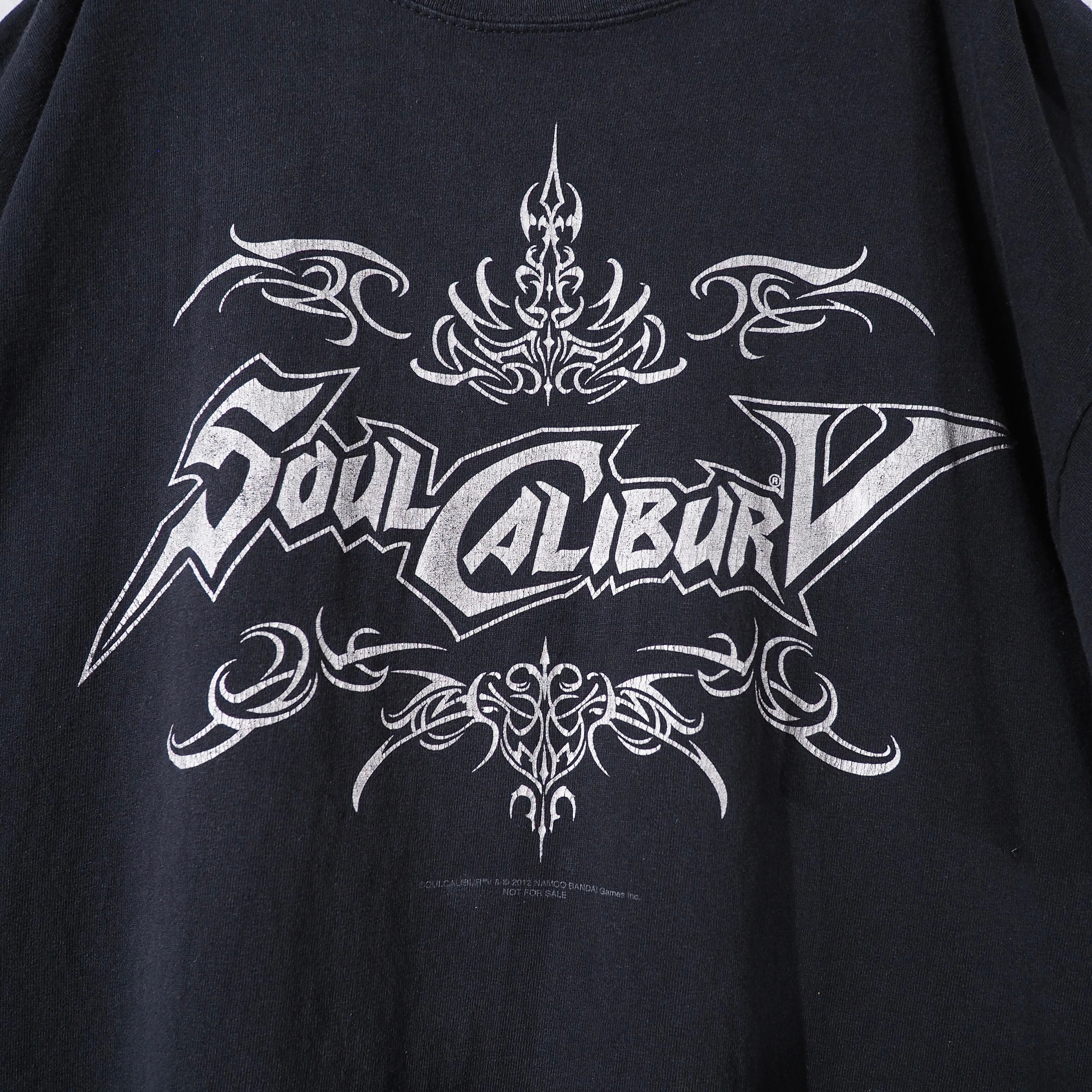 " SOULCALIBUR V - ソウルキャリバーファイブ " Promotion Over silhouette SS Tee