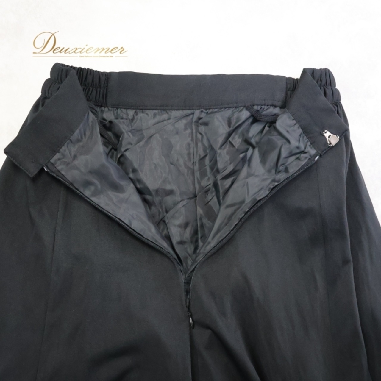 フラメンコ 衣装 ファルダ スカート ブラック系 レイリーナ ボランテ 水玉 ドット柄 フリル 練習 レッスン 伸縮 ストレッチ ボリューム Leirena イチオク 黒 赤 ダンス衣装 ステージ イベント かわいい レッド系