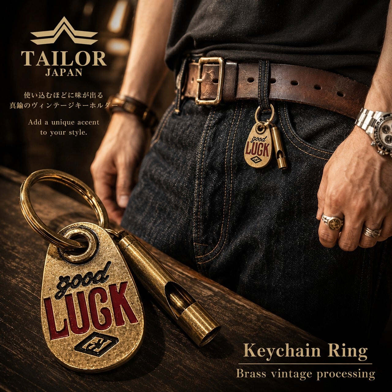 公式【TAILOR JAPAN/テイラージャパン】 GOOD LUCK アメリカン