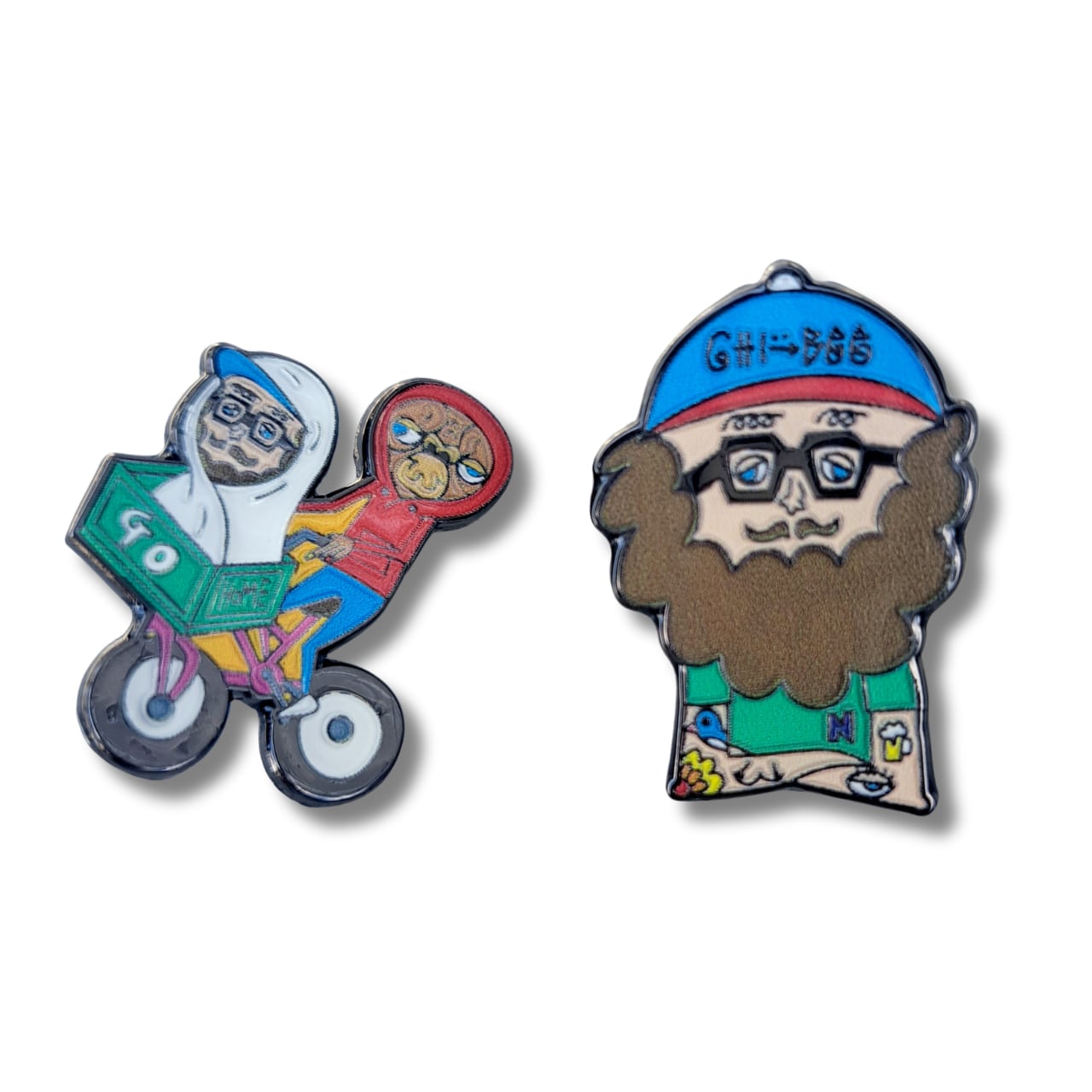 CHI-BEE ピンバッチ (ネルソン) (go home)