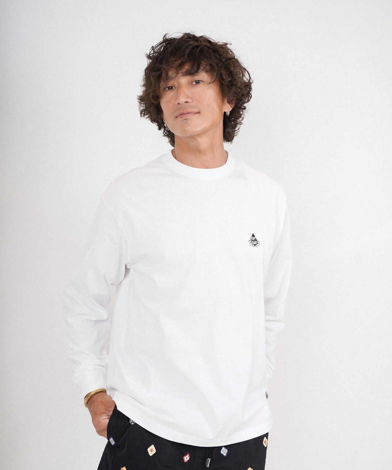 HAPPY SAUCE ICON WAPPEN LONG SLEEVE［HSC008］