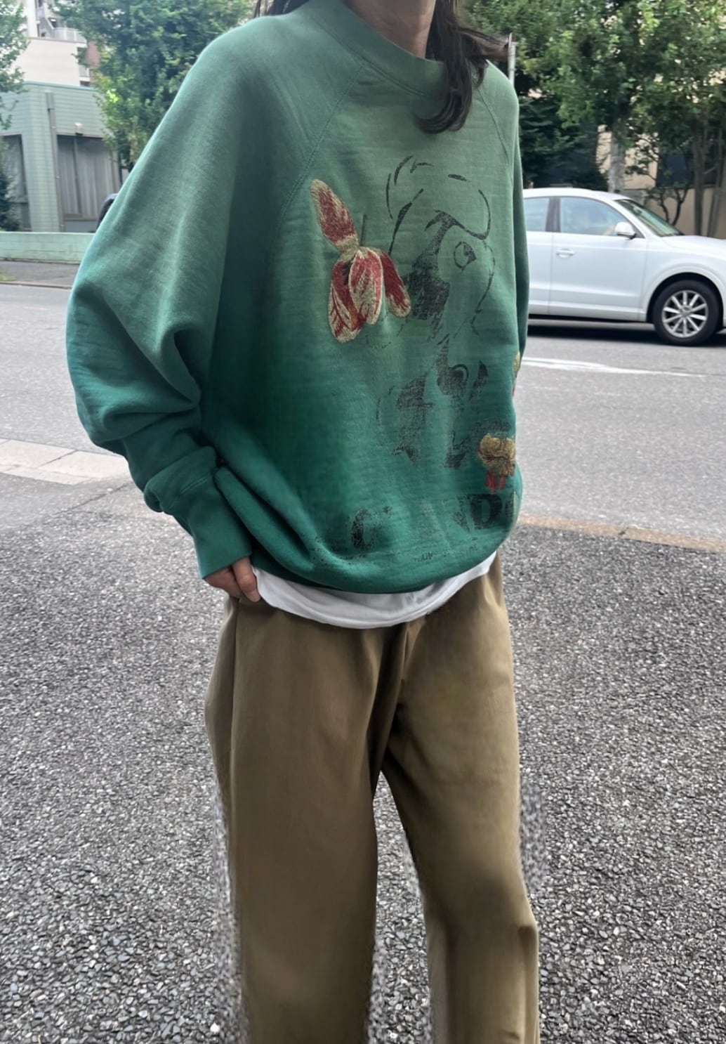 KHOKI [VINTAGE FINISHED SWEATSHIRTS] | LILLY DEL SALONE