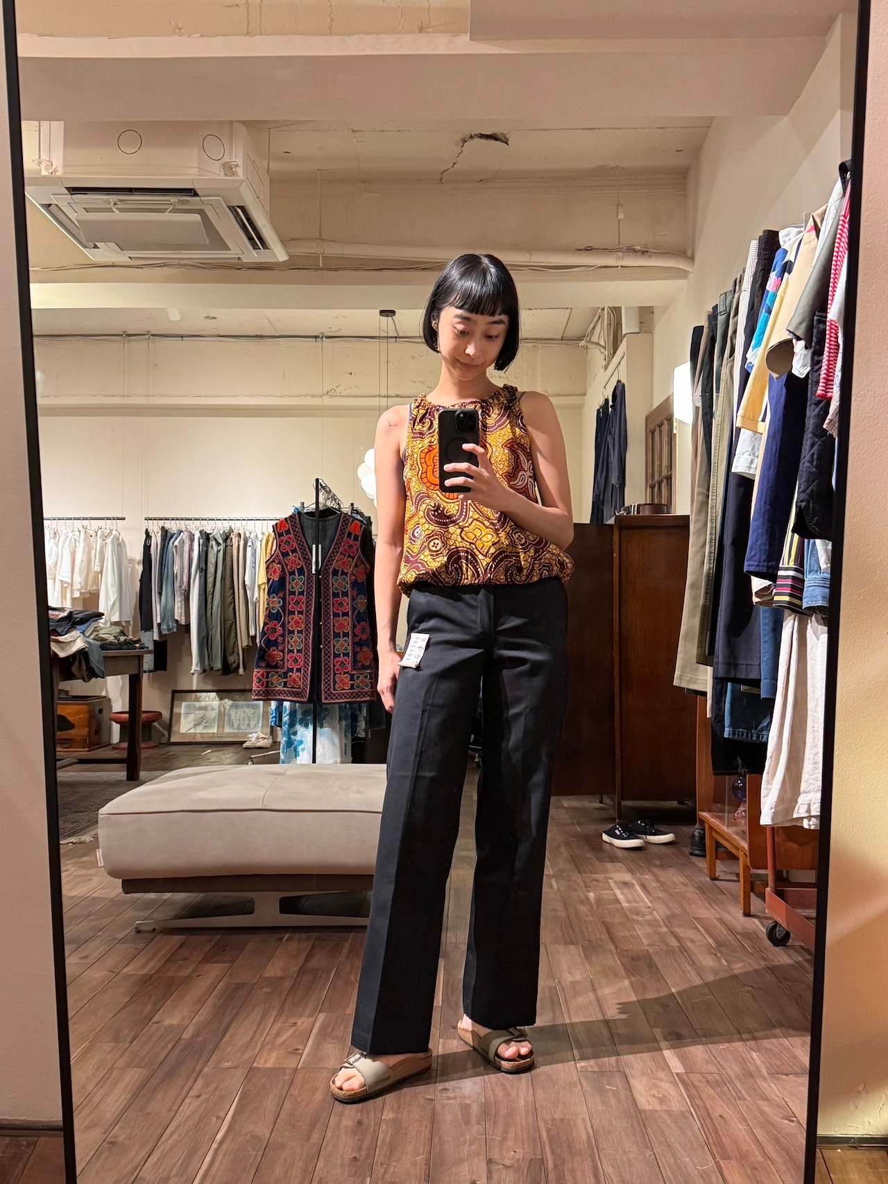 【Dead stock】1990's "Dickies"レディース ワークパンツ MADE IN USA