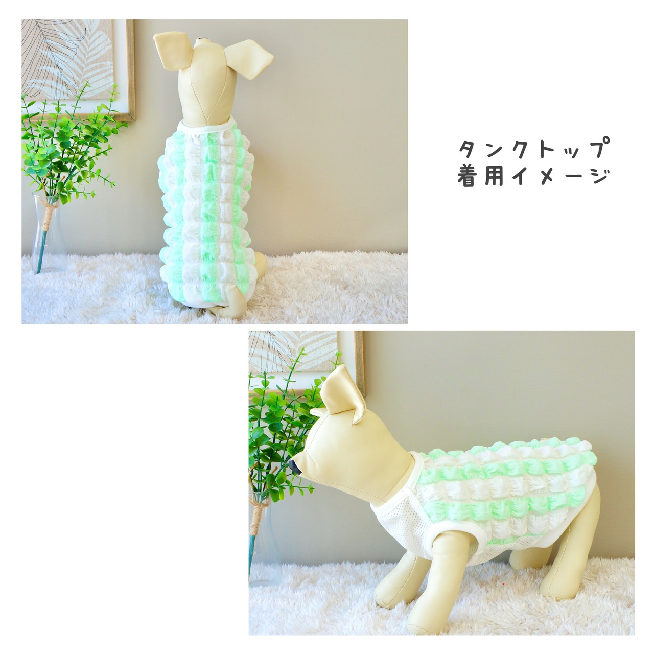 ぽこぽこタンク&キャミ