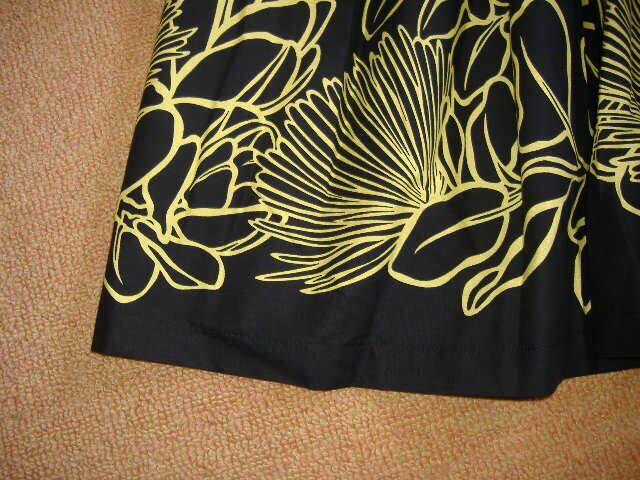 【月初セール！】パウスカート★レフア柄★黒地Ｘ黄柄 パウスカート☆レフア☆黒地X黄柄 | Pay ID