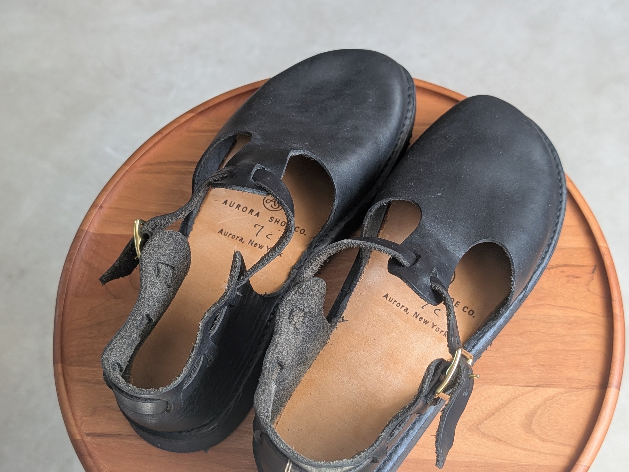 T-strap（Lady's／2colors） | AURORA SHOES | inoya | Basic Life