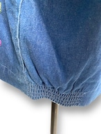 Embroidery denims jacket