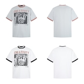 VINTAGE ストリート バンドキャラクタープリントTシャツ T2169