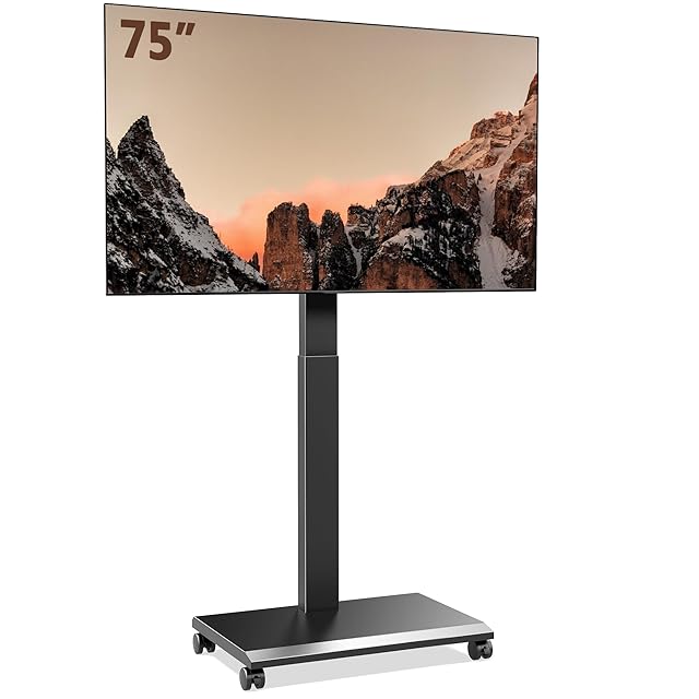 42インチモニター(テレビ台付き) ➆特注フロアモニタースタンド 移動式 13-42インチ液晶モニターに対応
