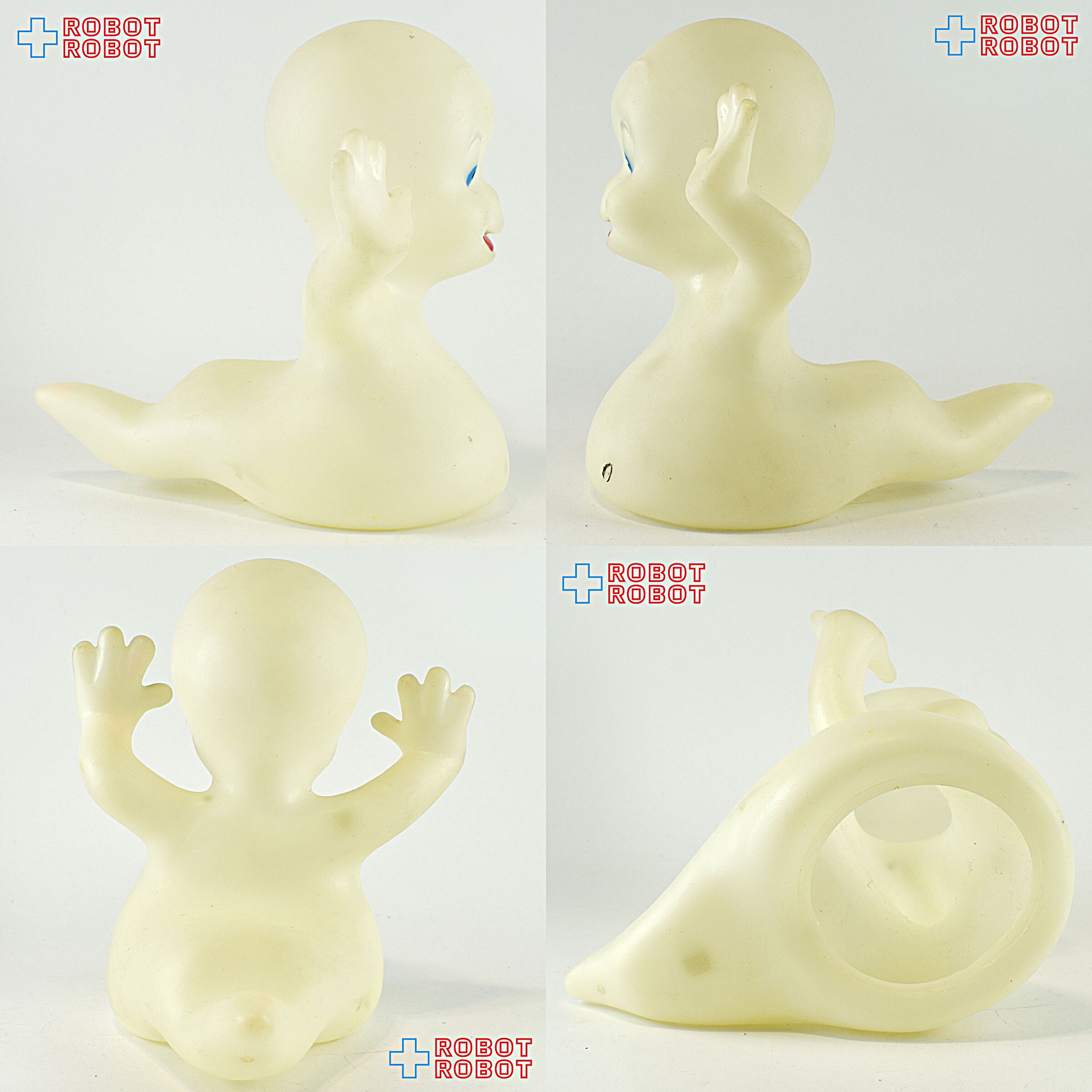 ピザハット キャスパー 蓄光 ハンドパペット ソフビフィギュア