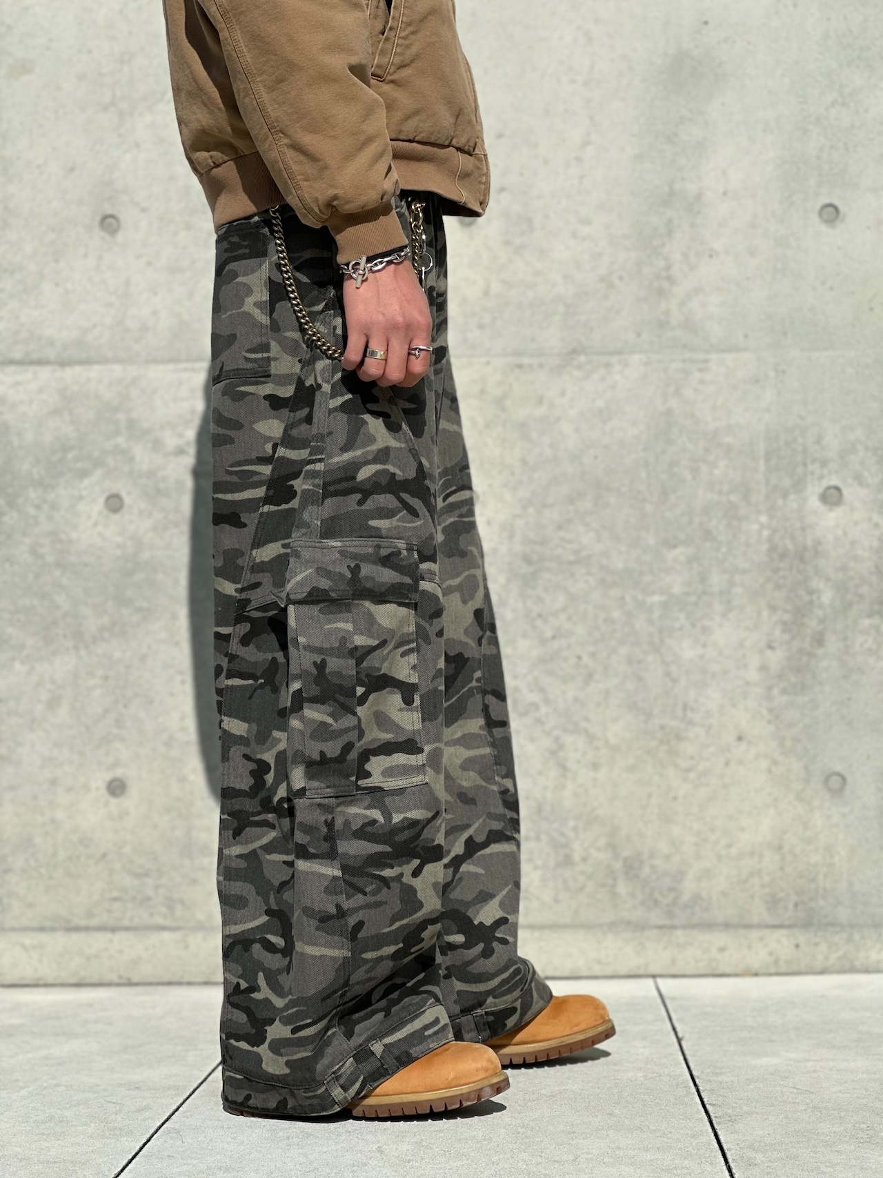 Urban Camo Loose Pants