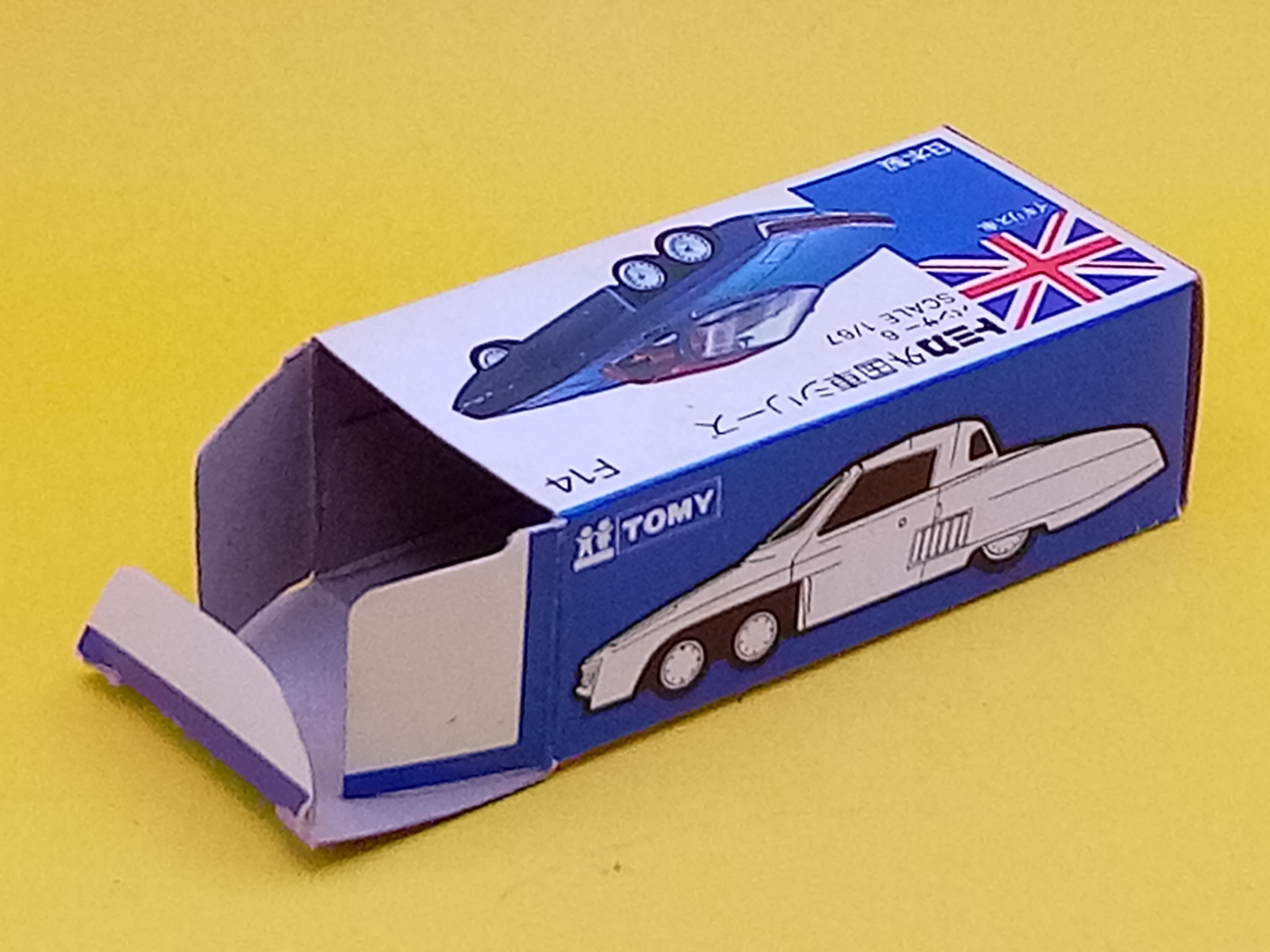 トミカ 外国車シリーズ F14 パンサー 6 日本製/青箱【87389168 