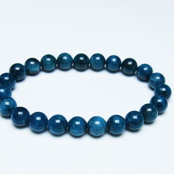 アパタイト ブレスレット 9mm 一点物 メール便可 [M便 1/10] 111-47585